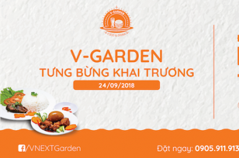 Khuyến mại hấp dẫn nhân dịp khai trương V-GARDEN