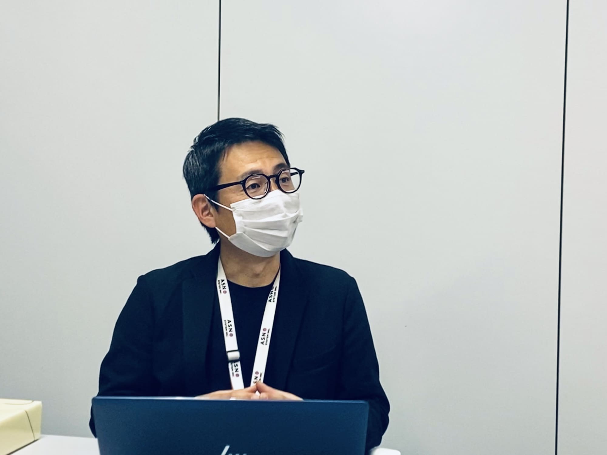 Mr. Hirose - System Division at Asuno